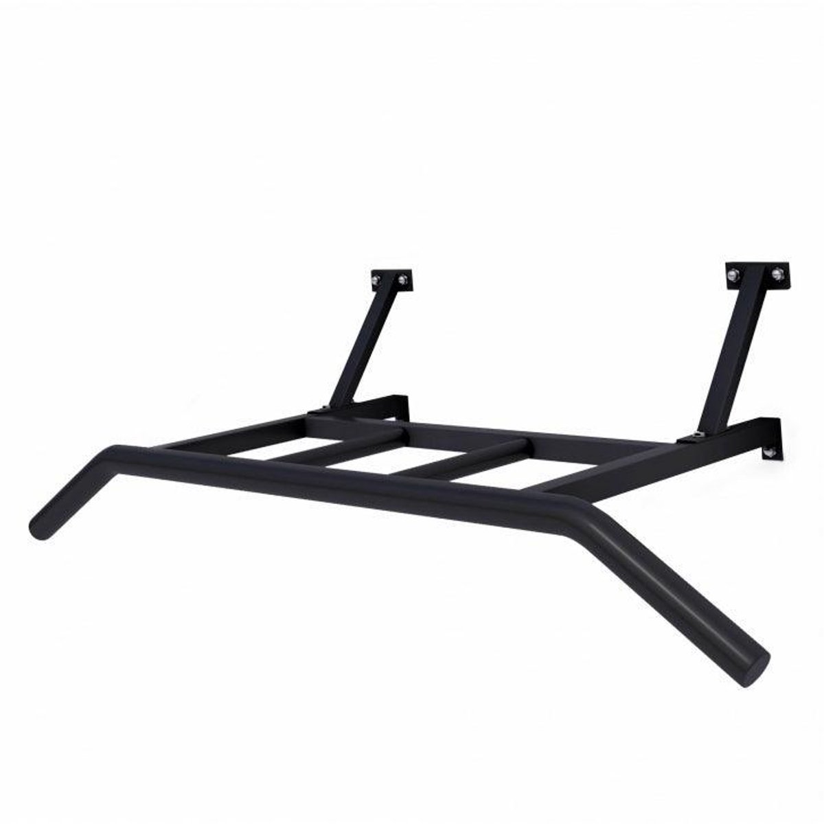pull-up bar, fitness rack, wall-mounted, steel frame, gym equipment