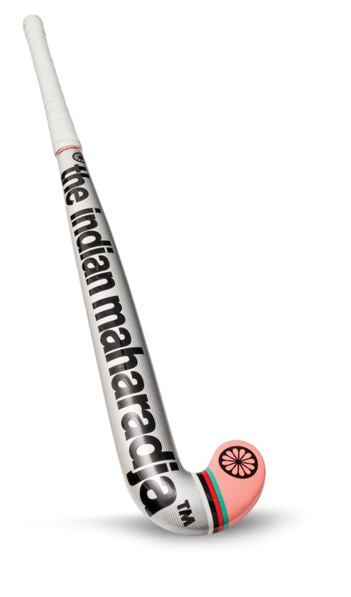 DEMO - The Indian Maharadja Gravity Junior Coral 10% carbon - Hockeystick - Kinderen - 35 inch - Kor