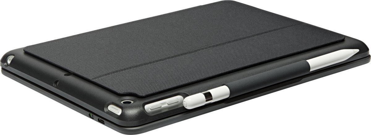 tablet, case, casehouder, stylus, polymeeromslag