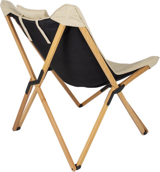 Bo-Camp - Urban Outdoor - Relaxstoel - Wembley - L - Nika - Beige