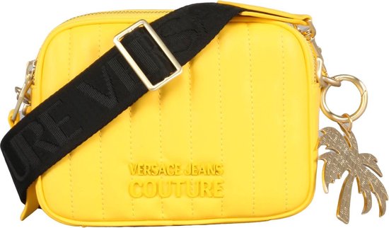 Versace Jeans Linea Q Dis. 6 Dames Crossbodytas - Geel