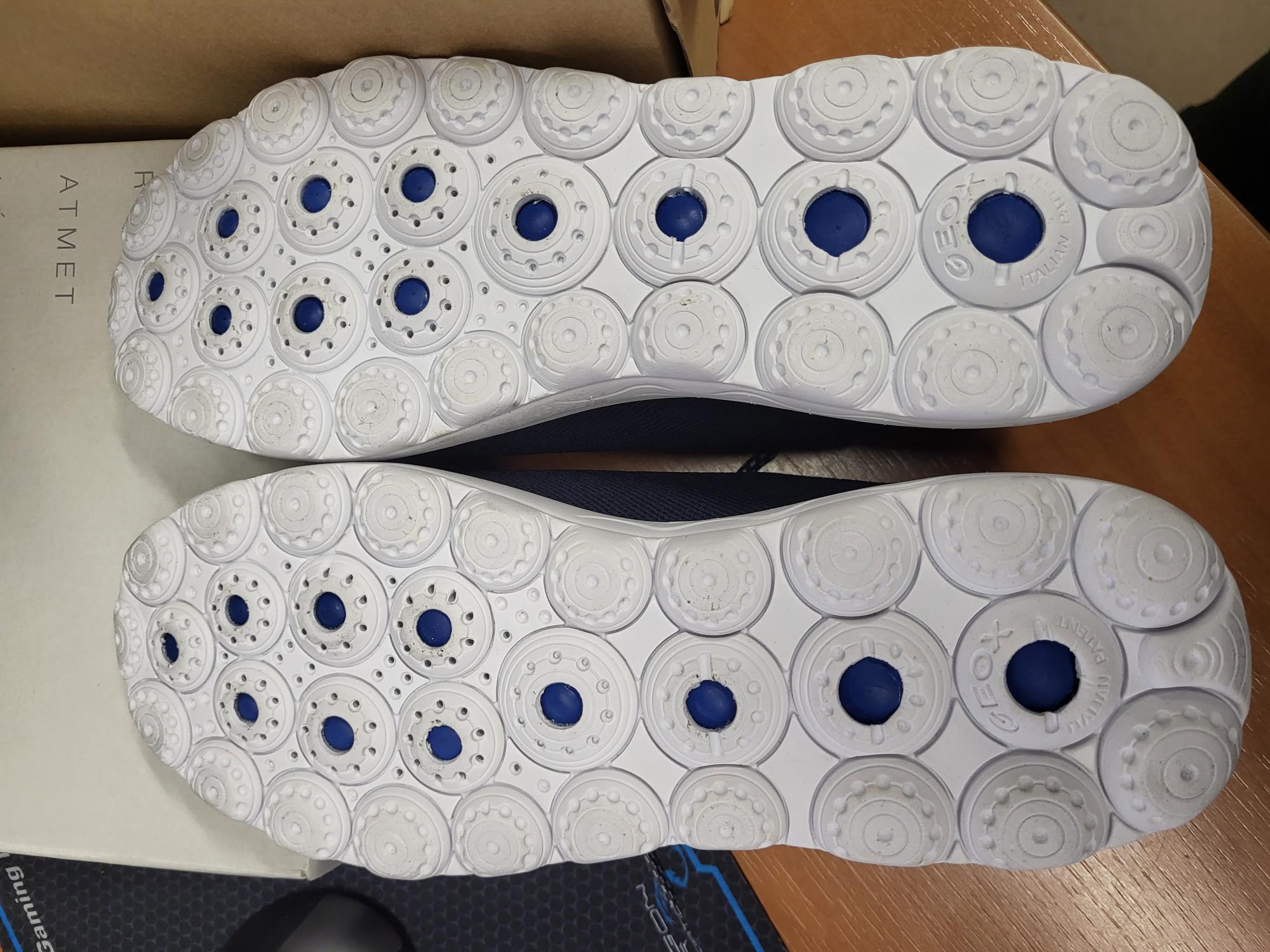 GEOX - Maat 39 - D Spherica Dames Sneakers - Blauw