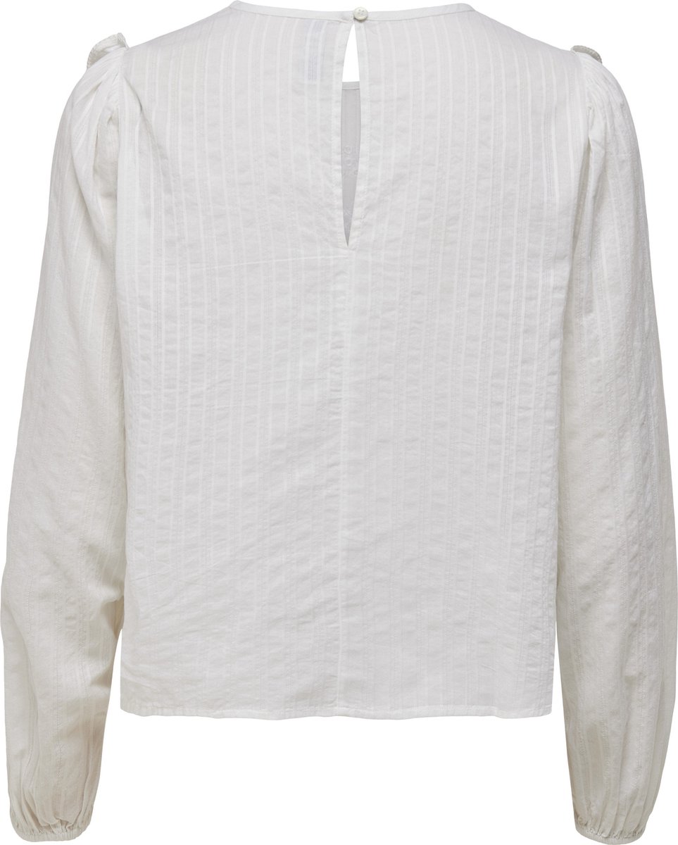 JdY - Maat 34 - JDYSONAL L/S FRILL TOP WVN Dames T-shirt