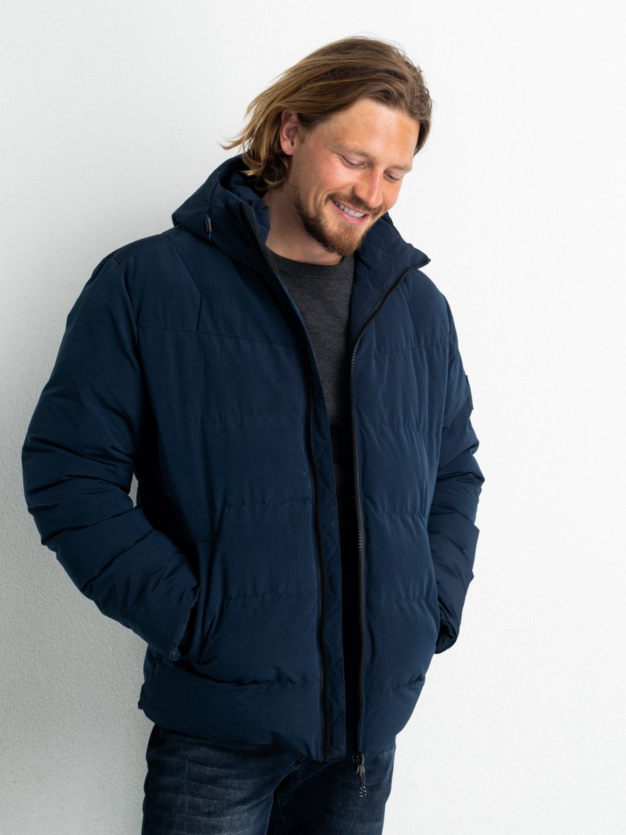 Petrol Industries - XXXL - Heren Gevoerde puffer - Blauw