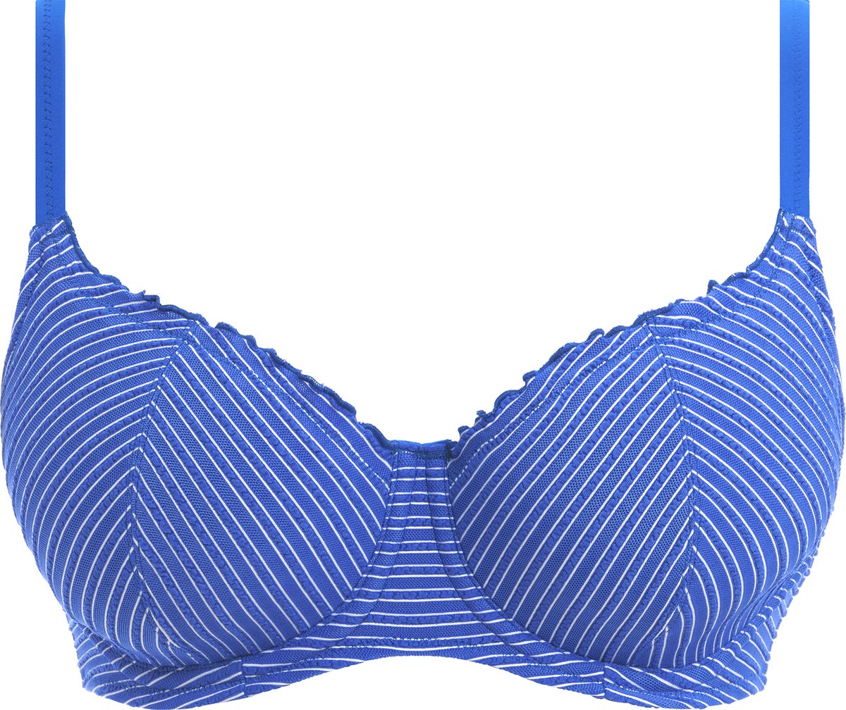 bh, blue, striped, bra, underwear