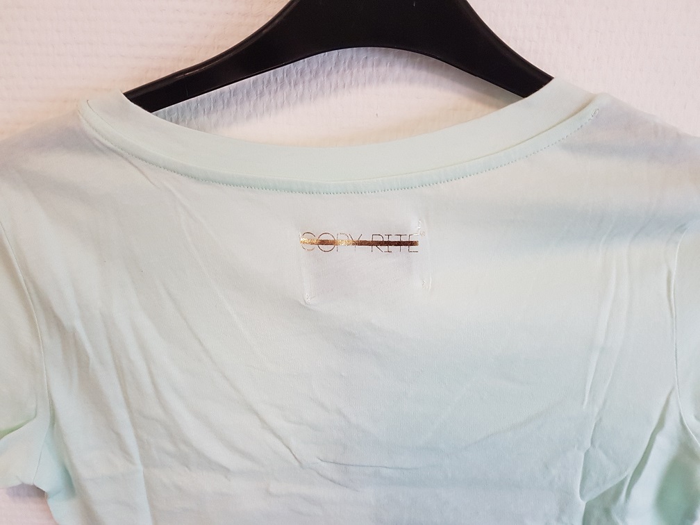 T-shirt dames - mintgroen - 99 problems - mt S