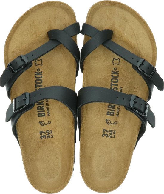 Birkenstock Mayari Dames Slippers - 39 - Regular fit - Black