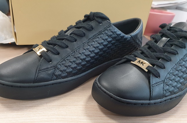 Michael Kors Colby Sneaker Lage sneakers Dames - Zwart - Maat 38