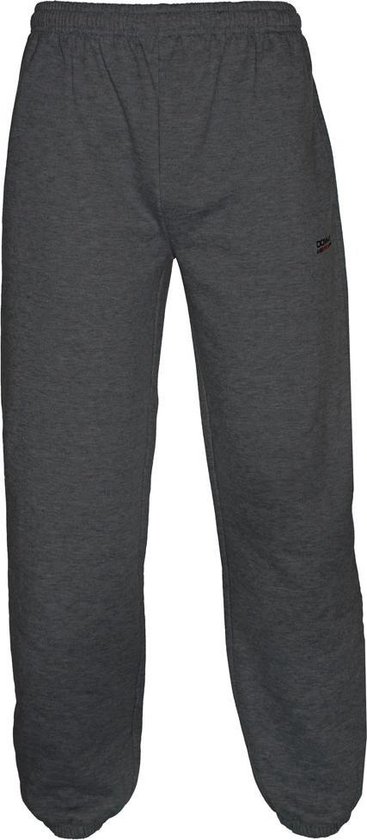 Donnay Maat S  - Joggingbroek met elastiek (Alec) - Sportbroek - Heren - Charcoal-marl (037)