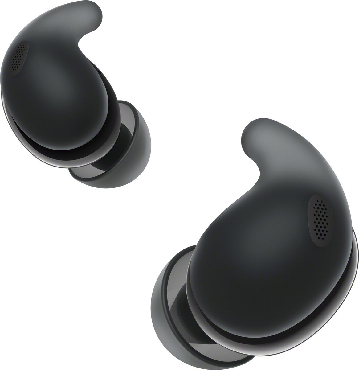 oortjes, in-ear, tussenzetels, zwart, noise-cancelling