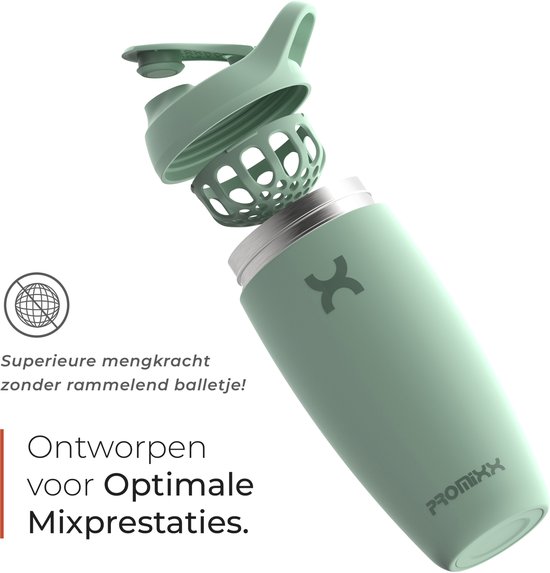 Fles, Fles met water, Shaker