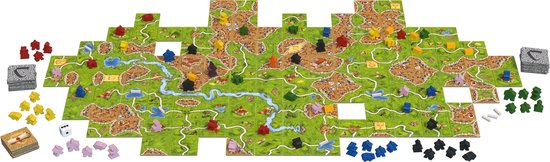 999 Games - Carcassonne Big Box 3 - Bordspel - met 11 uitbreidingen