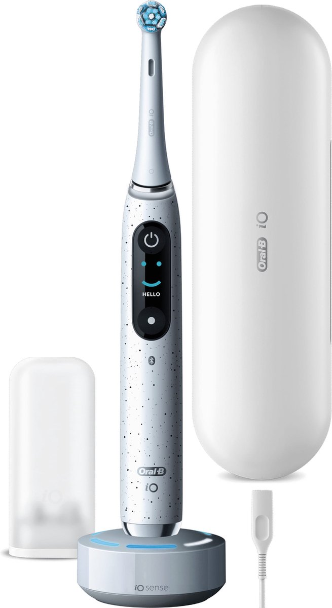 Oral-B iO 10 - White - Elektrische Tandenborstel - Ontworpen Door Braun