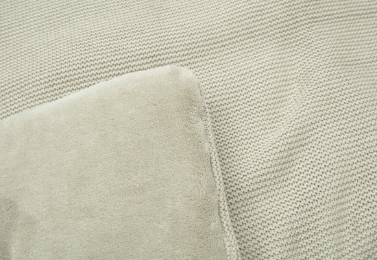 Jollein - Boxkleed 75x95cm - Speelkleed Baby - Basic Knit - Olive Green