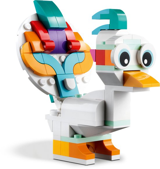 LEGO Creator 3in1 Magische Eenhoorn Speelgoed Set - 31140