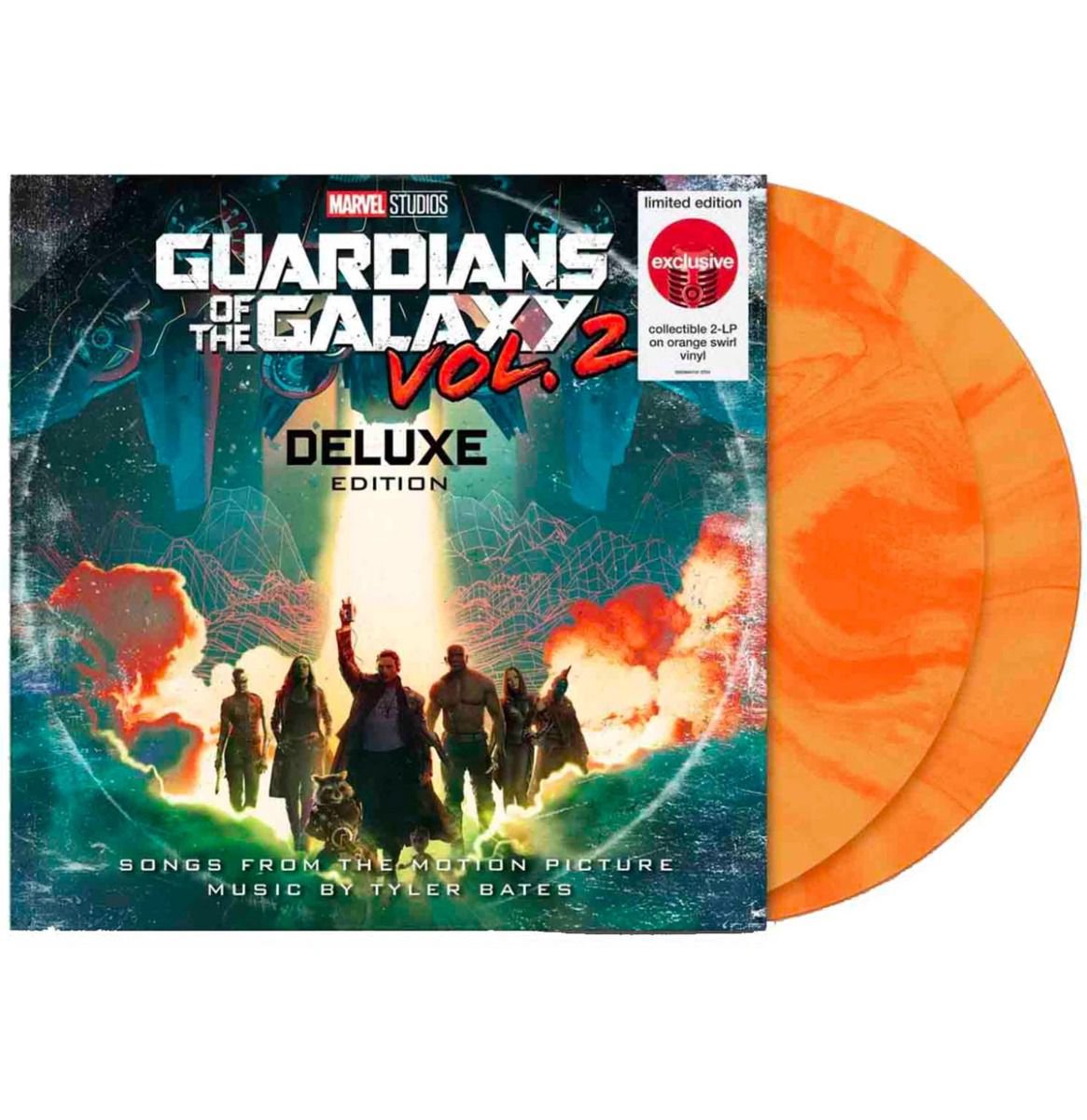 soundtrack, vinyl, orange vinyl, Guardians of the Galaxy, deluxe edition