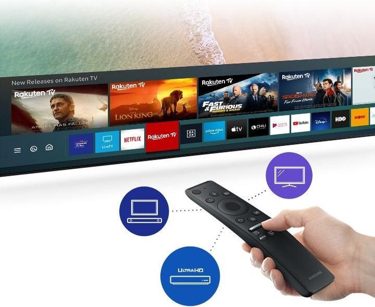 Samsung QE50Q86T - 50 inch - 4K QLED - 2020