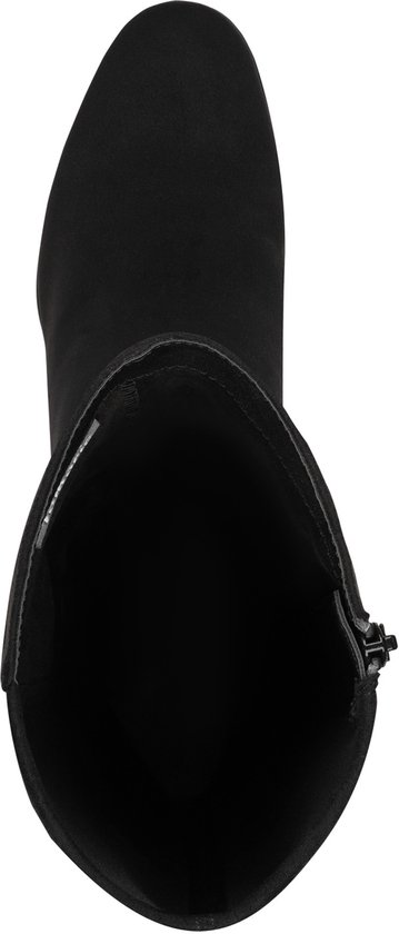 boot, black, ankle boot, leather, slip-on