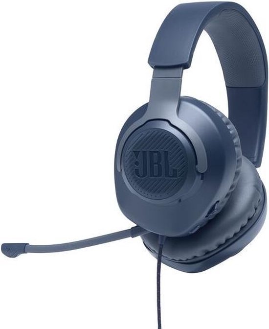 JBL Quantum 100 Blauw Gaming Headphones - Over EarJBL Quantum 100 Blauw Gaming Headphones - Over Ear