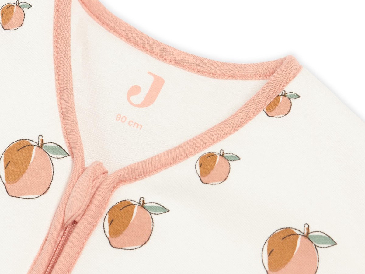 Jollein - 90 cm - Baby Winterslaapzak Met Afritsbare Mouw - Peach