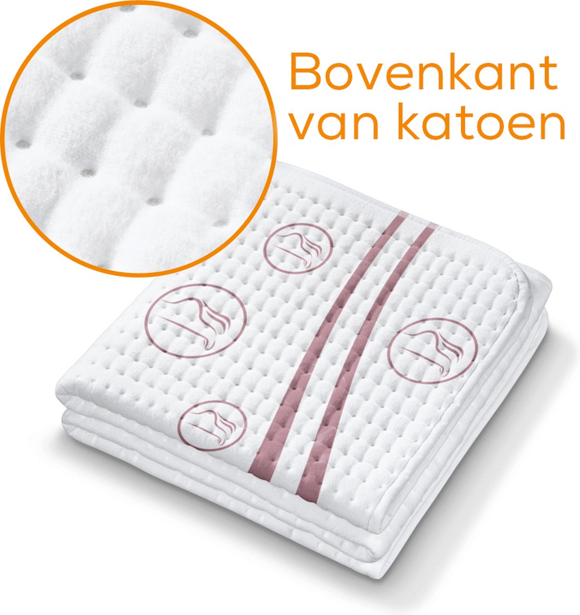 Beurer Elektrische deken | Onderdeken| 150 x 80 cm | UB 90 -| 2 x 9 Warmtestanden