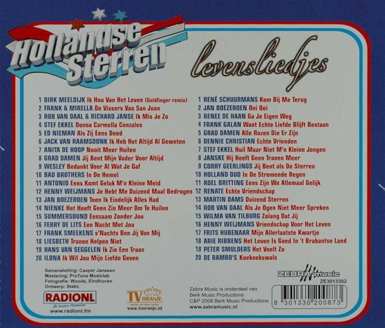 Hollandse Sterren Vol. 11 Levensliedjes (CD)