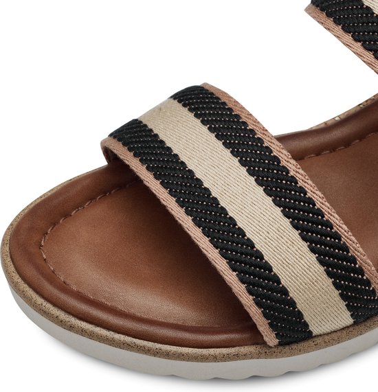 Tamaris Essentials - maat 36 - Dames Sandalen - BLACK COMB
