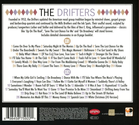 ae18-fd35-474c-9bd7-6c1c7b322fe1 The Drifters - The Very Best Of -CD