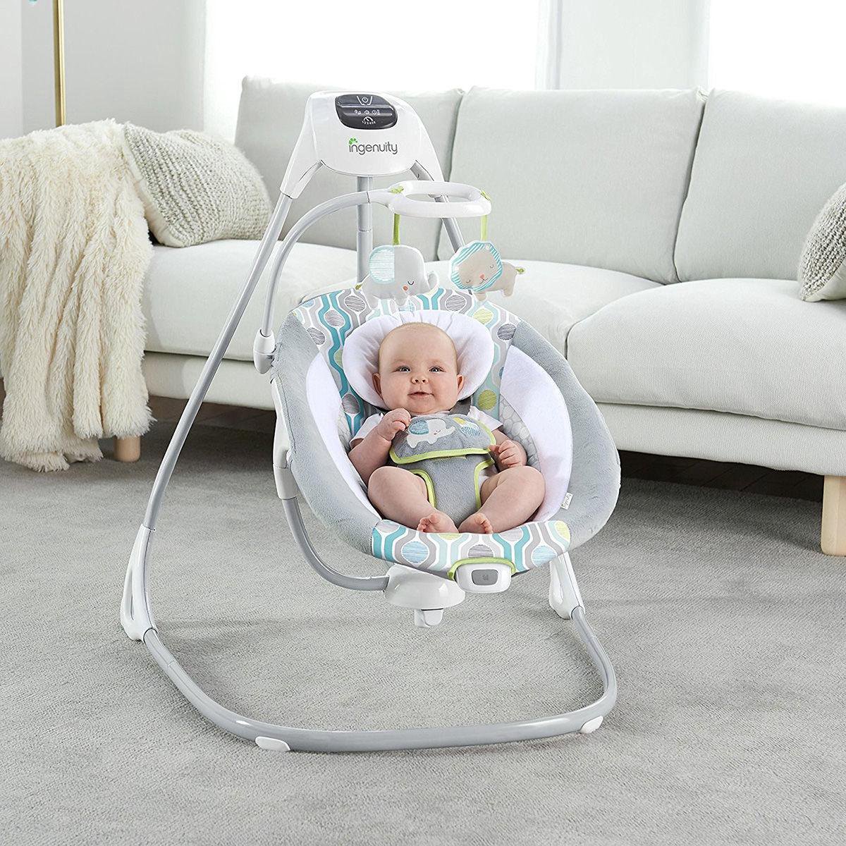 Bright Starts Comfort Cradling Babyschommel - Everston