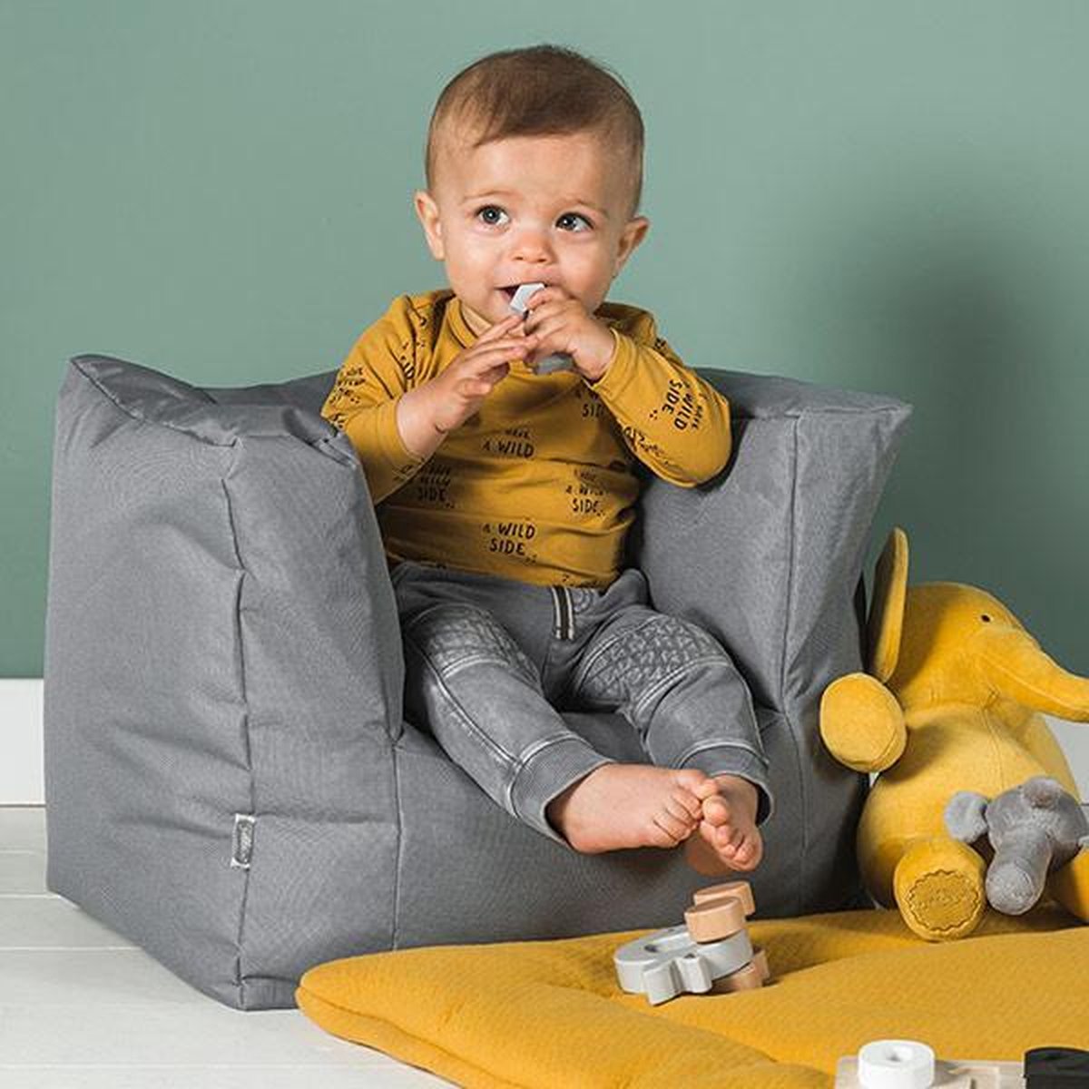 Jollein Kinderfauteuil - Storm Grey