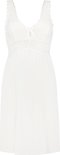 Hunkemöller -  maat XL  -Korte slipdress Negligé Modal lace - wit