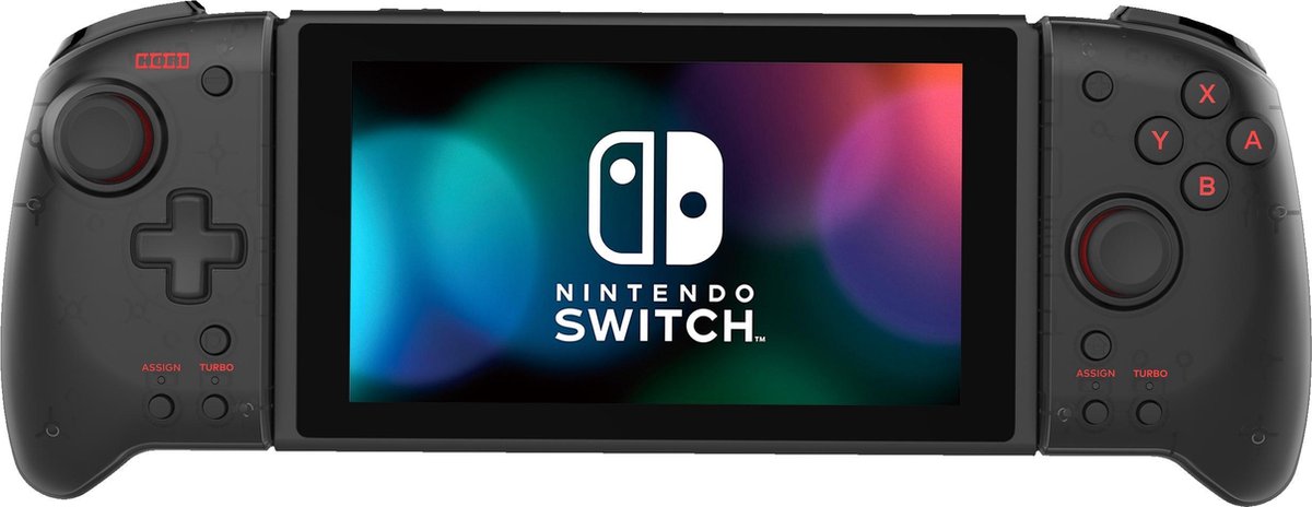 Hori Split Pad Pro Nintendo Switch Controller - Transparent Black