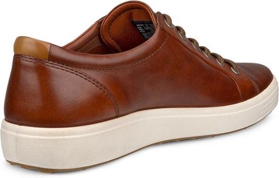 ECCO - maat 43- ECCO SOFT 7 M Veterschoenen - BRUIN