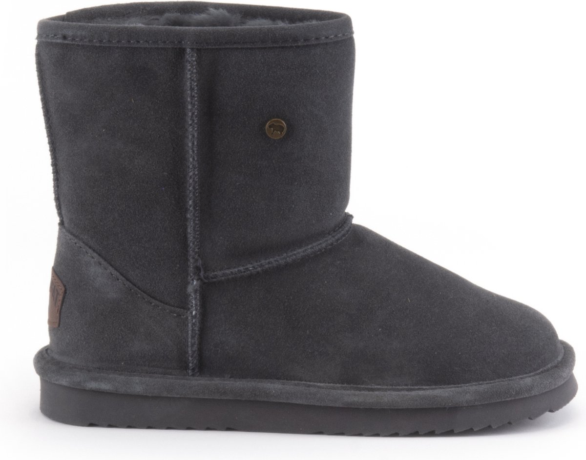 Warmbat Kangaroo - maat 40- Dames Laarzen - Dark Grey