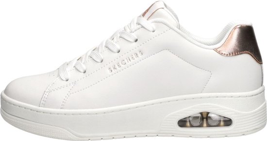 Skechers Uno Court - maat 37- Courted Air Dames Sneakers - Wit