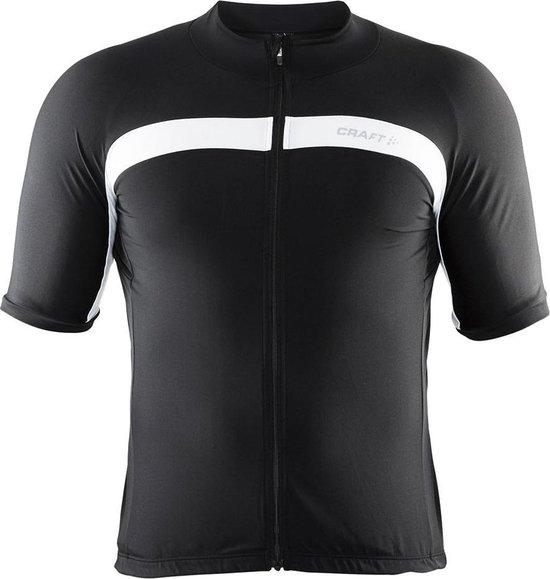 Craft Velo Jersey - Heren fiets shirt - Zwart - Maat XXL