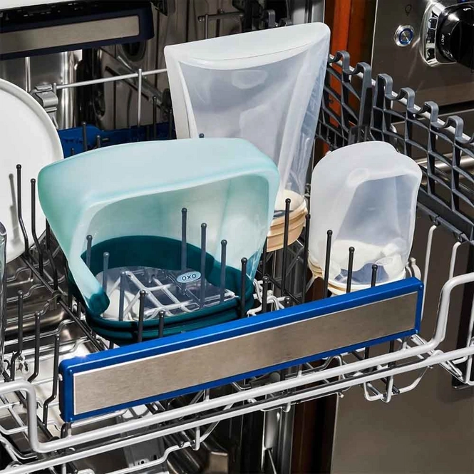 Vershoudzakje OXO Good Grips 'Stand-Up' 355 ml Transparant