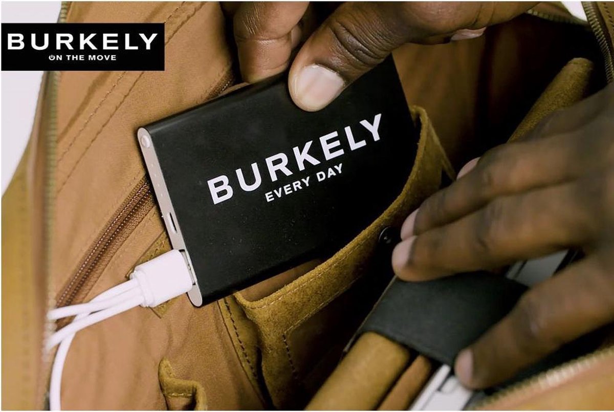 BURKELY On The Move Laptopbag 15,6'' Zipper Inclusief Powerbank