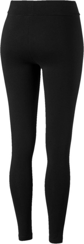 PUMA  - Maat XL - ESS+ Graphic Leggings Legging Dames - Puma Black