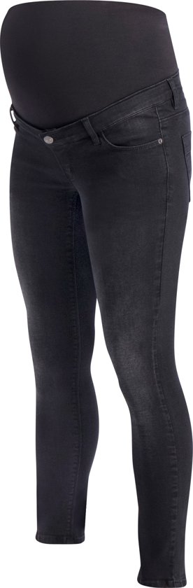 Esprit Broek - Black Darkwash - Maat 36 - Zwangerschapsbroek