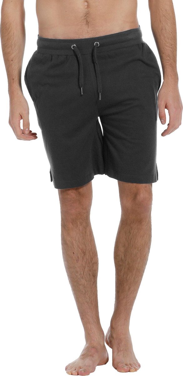 Pastunette for Men - Maat XXL (56) - korte heren Pyjamabroek - Grijs
