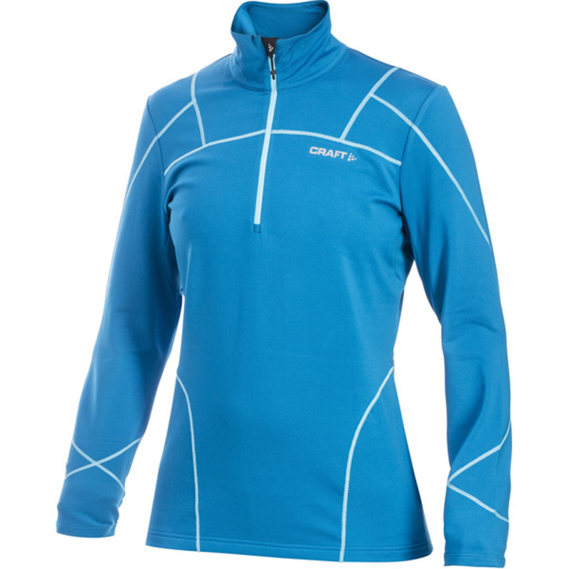 Craft Performance thermische Dames trui Maat L met stretch Blauw