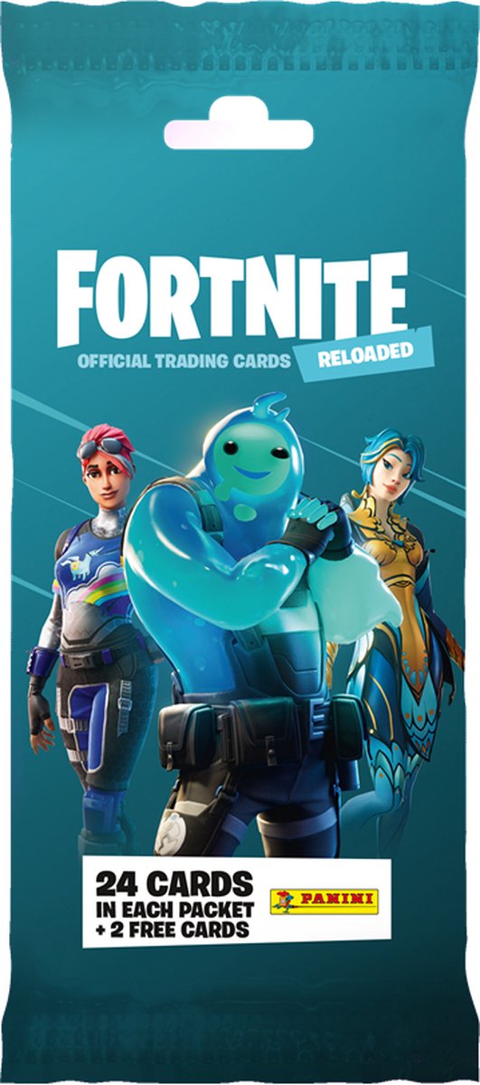 Fortnite, Trading cards, Card pack, Multiplayer, Plastic package