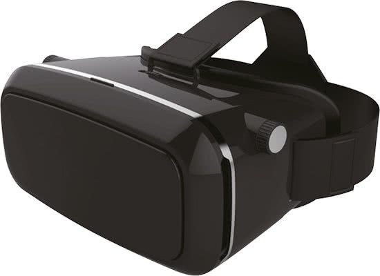 Azuri 3D virtual reality bril met 4 verschillende frontplates