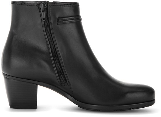 laars, zwart, enkellaars, gelakte huid, hak