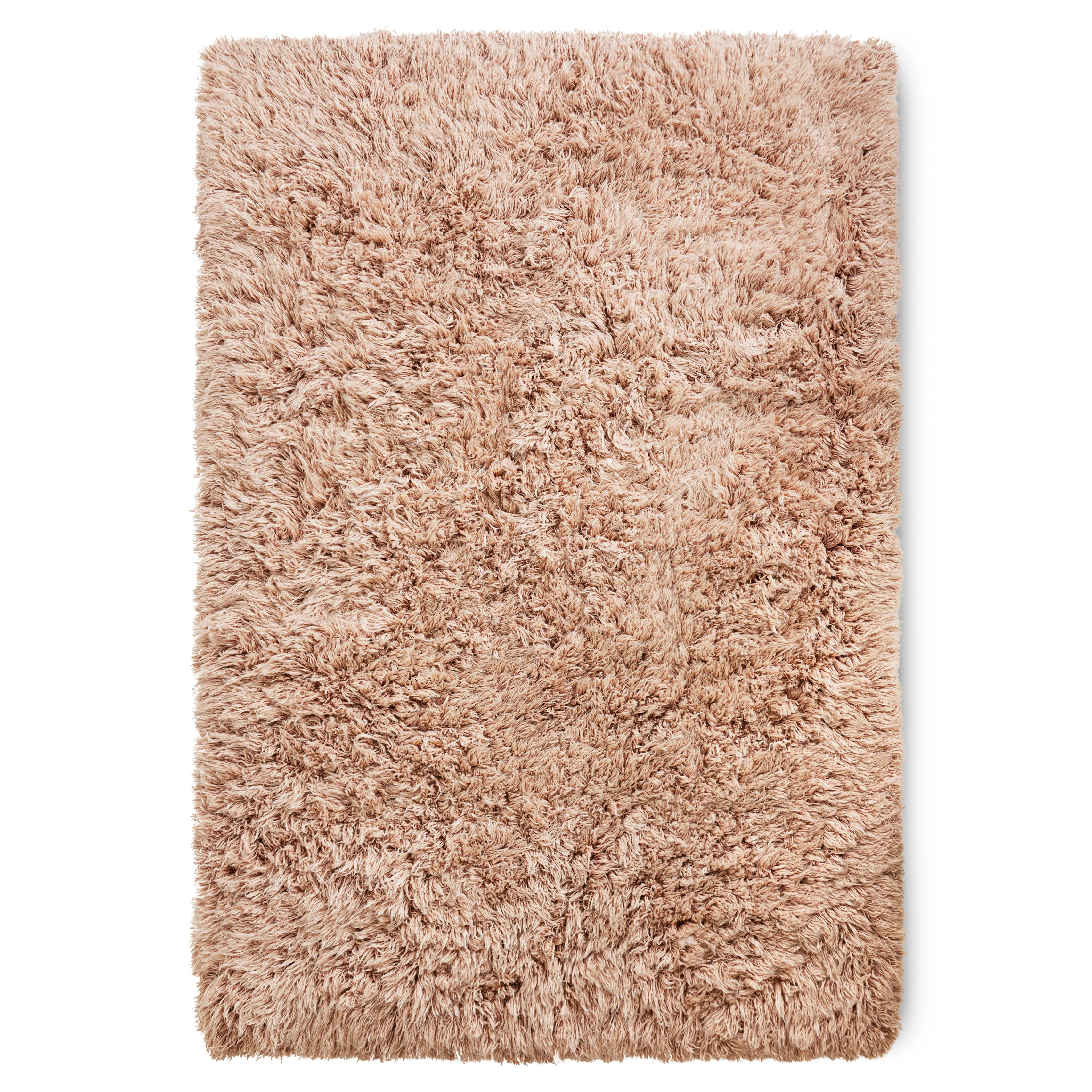 HKliving Fluffy Vloerkleed 200 x 300 cm - Lichtroze