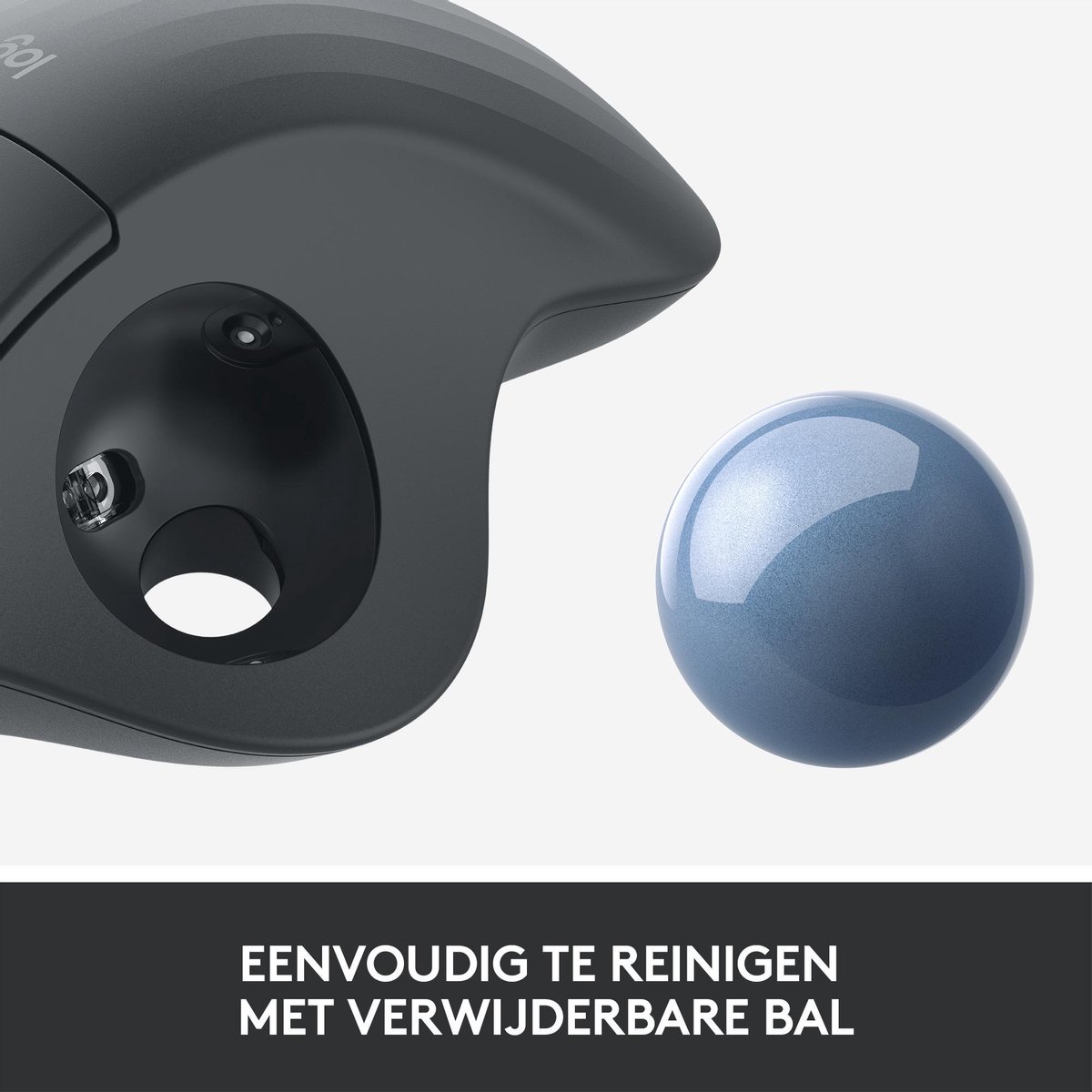 Logitech M575 ERGO Draadloze Trackball Muis - Graphite
