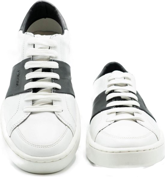 GUESS Verona Stripe - Maat 42 - Heren Sneakers - Wit