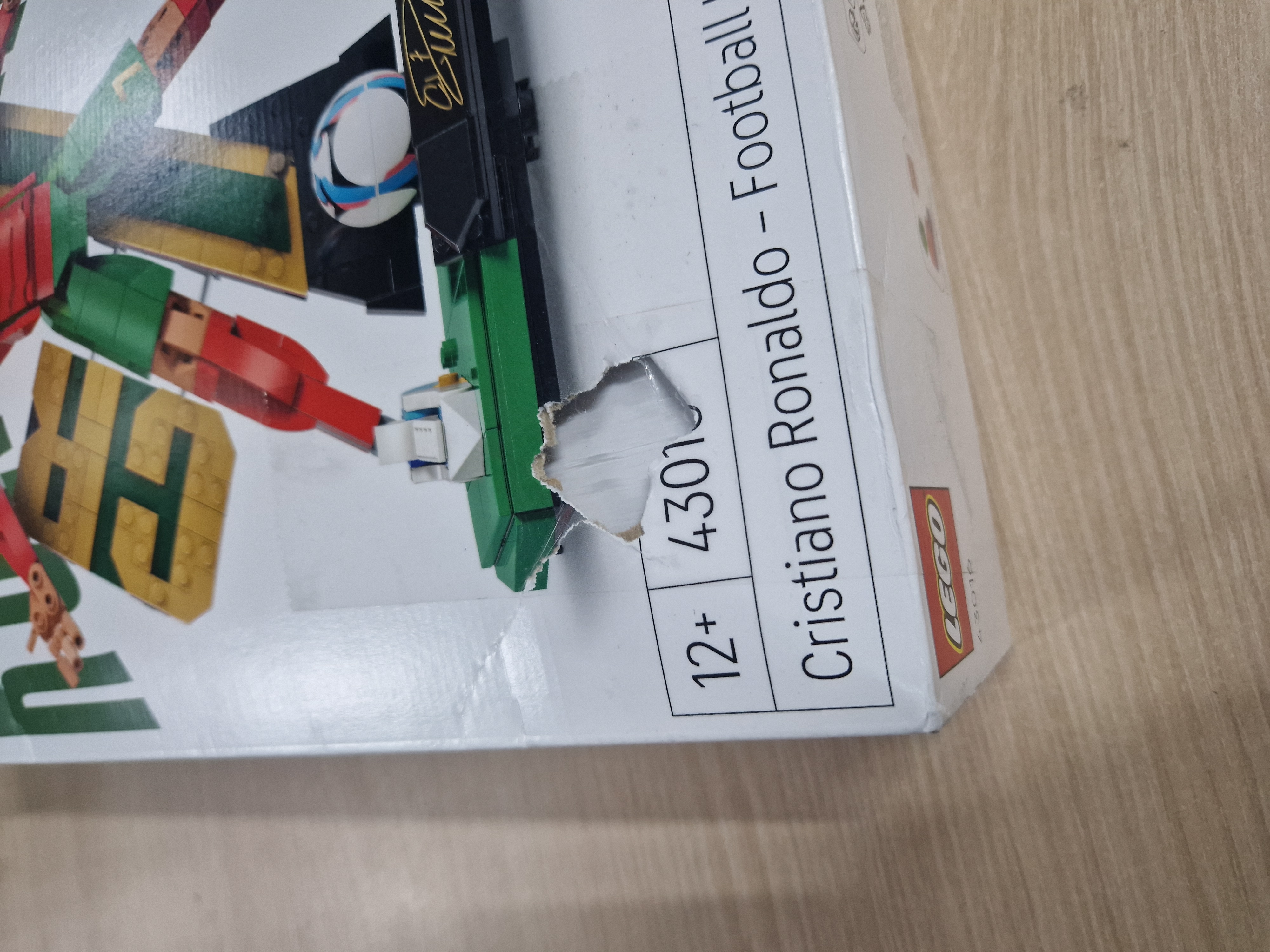 LEGO Editions Cristiano Ronaldo - Voetballegende CR 7 Bouwpakket voor Kinderen - 43016