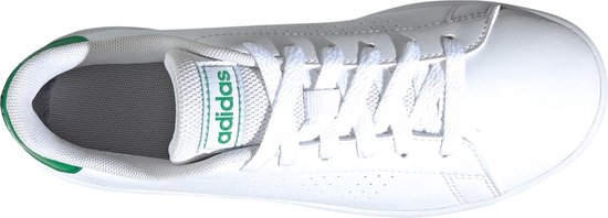 adidas Advantage - Maat 30 - Jongens Sneakers - White/Green/Grey Two